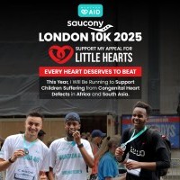 Saucony London 10k - Little hearts