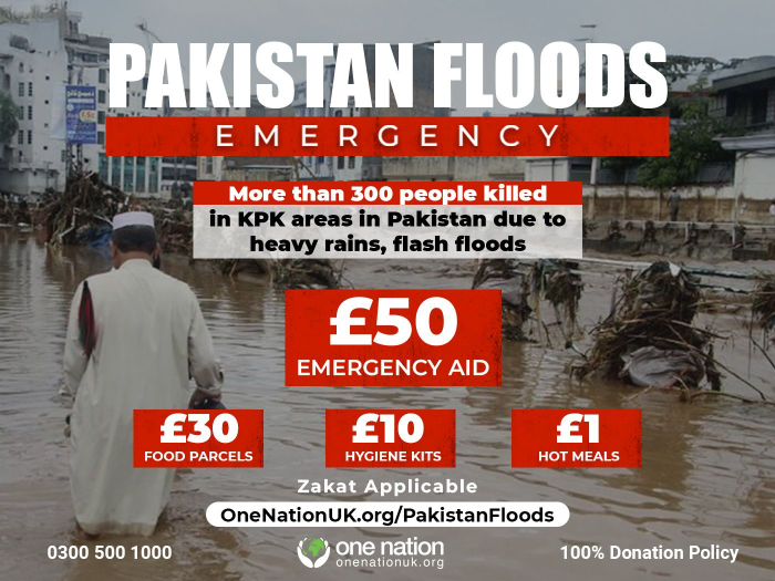 Donate to One Nation Pakistan Floods Emergency Appeal | LaunchGood