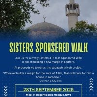 Sisters Sponsored Walk – Supporting Goldington Islamic Centre in Bedford